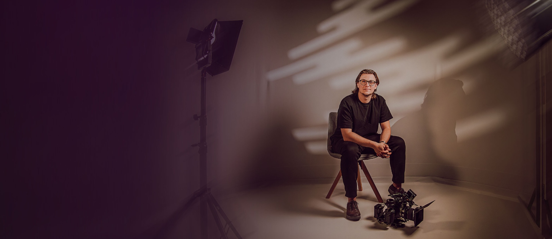 Philipp Löhmann im Studio